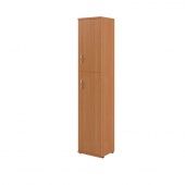 Шкаф колонка с глухой малой и средней дверьми СУ-1.8(R) Груша Ароза 406x365x1975