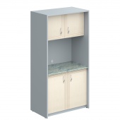 Шкаф для посуды SCB 120.2MT Бук Тиара/Металлик 1030х600х2000