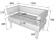 Bu2-2 BUSINESS Диван 2х-местный 1220x630x780 кат.1 экокожа Bu2-2 BUSINESS Диван 2х-местный 1220x630x780 кат.1 экокожа