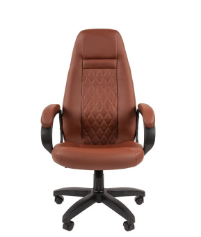 Офисное кресло CHAIRMAN 950LT экопремиум коричневый