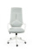 Кресло офисное / IQ / (white+grey) белый пластик / серая ткань IQ white - grey / CX0898H-0-53
