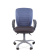 Кресло для оператора CHAIRMAN 9801 ERGO Комбинированная ткань стандарт 10-141 голубая/10-128 серая