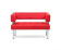Bu2-2 BUSINESS Диван 2х-местный 1220x630x780 кат.1 экокожа Bu2-2 BUSINESS Диван 2х-местный 1220x630x780 кат.1 экокожа