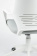 Кресло офисное / IQ / (white+grey) белый пластик / серая ткань IQ white - grey / CX0898H-0-53