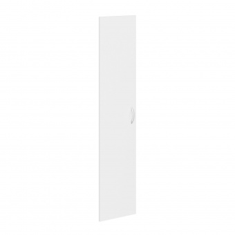 Дверь высокая SD-5B(L) Белый 382х16х1740