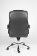 Кресло офисное / Верса / (black) сталь + хром / черная экокожа